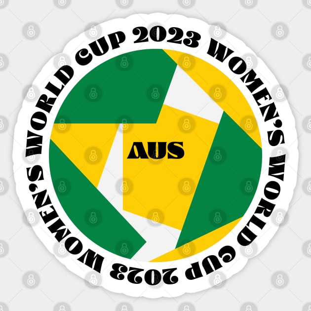 Australia Soccer Matildas World Cup 2023 Sticker by Designedby-E